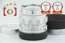 Leica SUMMILUX 50mm f/1.4 1st Type 1 1959 Serial : 166xxxx Leica M Mount w/ Hood
