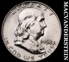 1958-D Silver Franklin Half Dollar - Choice Gem Brilliant Unc++++  #J7769
