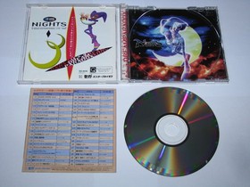 Nights into Dreams (Japanese) Sega Saturn Japan import +flyer US Seller