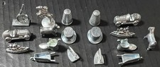 Monopoly Replacement Game Metal Pieces Token Lot Of 18 1 set of 10/1 set if 8 