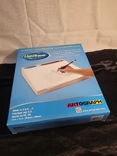 Artograph Light Tracer Light Box 10" x 12" Arts and Crafts Lightweight Open Box