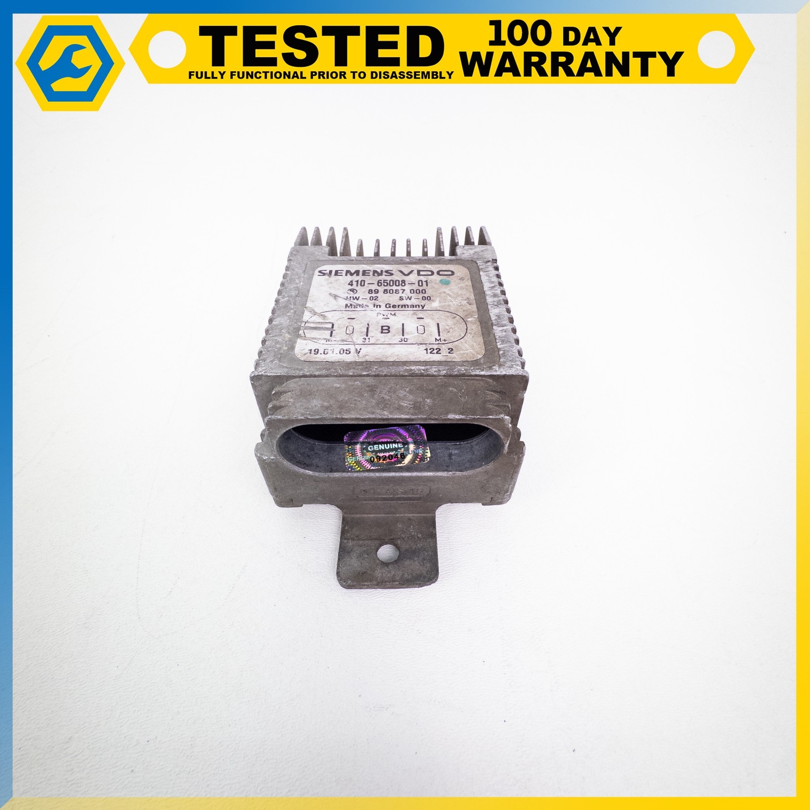 05-13 CHEVROLET CORVETTE C6 XLR ENGINE COOLING FAN MODULE OEM