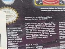 Sims Bustin' Out (Nintendo Game Boy Advance, 2003) Tested Works Box Book 