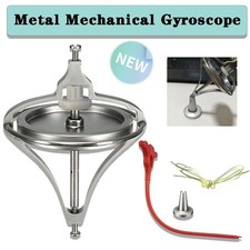 Metal Gyroscope Anti Gravity Rotating Balance Mechanical Gyroscope Teaching ToE7