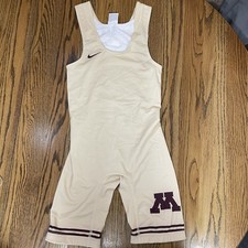 Nike Minnesota Gophers Wrestling Singlet XXL Team Issued NCAA Player Worn