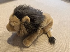 FAO Schwarz Toys R Us Realistic Lion Plush Toy Stuffed Animal