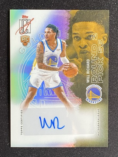 2025 Topps Signature Will Richard Base (RAW)
