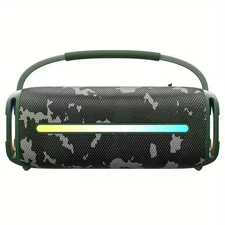 Portable 50W Bluetooth Speaker IPX6 Waterproof With U Disk/TF Card Play FM Radio