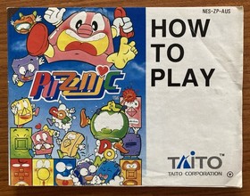 NES ~ PUZZNIC ~ Nintendo Game NES-ZP-AUS Game Cart + Sleeve + Inst + Box Pal A