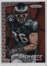 2014 Panini Prizm NFL Shield Logo Prizm 27/75 Zach Ertz #184 Shield g2u