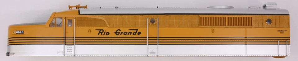 Lionel 21521-2 K-Line D&RG PA-1 Rear A Unit Diesel Body Shell #6013 - Image 2 of 4