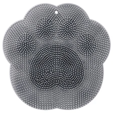 OUKEYA Shower Foot Back Scrubber Massage Pad Body Cleaning Bath Soft Brush Mat