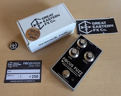 Great Eastern FX Focus Fuzz (OVP, Limited Edition m. NOS Germanium Transistoren)