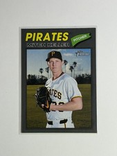 2026 Topps Heritage #64 Mitch Keller Dark Gray