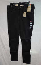 Levi's 711 Skinny Jeans, Black, Women  s US 31x32 12 Long - New With Tags  