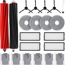 21 Pack Accessories Set for Roborock Qrevo Master Qrevo Slim Robot Vacuum