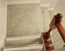 CarpetKrin, Non-slip Nosing for Carpeted Stairs 34x2 inches, x5 Anti-slip Strips