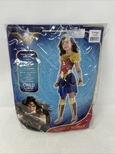 DC Comics Wonder Woman Movie Superman Girls Halloween Costume Lg Brand New