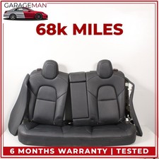 2017-2023 Tesla Model 3 Rear Upper and Lower Seat Assembly w/ Bolster Black OEM