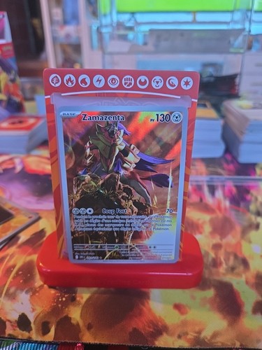 Carte Pokémon : Zamazenta AR 201/182 Ev10 Sortie De Booster