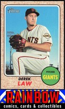 2017 Topps Heritage #661 Derek Law San Francisco Giants