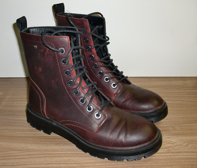Wrangler Damen Stiefeletten, Stiefel, UK 6,5, NEU, Gr. 40, vintage red, 1 x prob