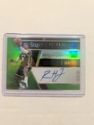 2017-18 Panini Select Neon Green Prizm /65 Rondae Hollis-Jefferson Auto