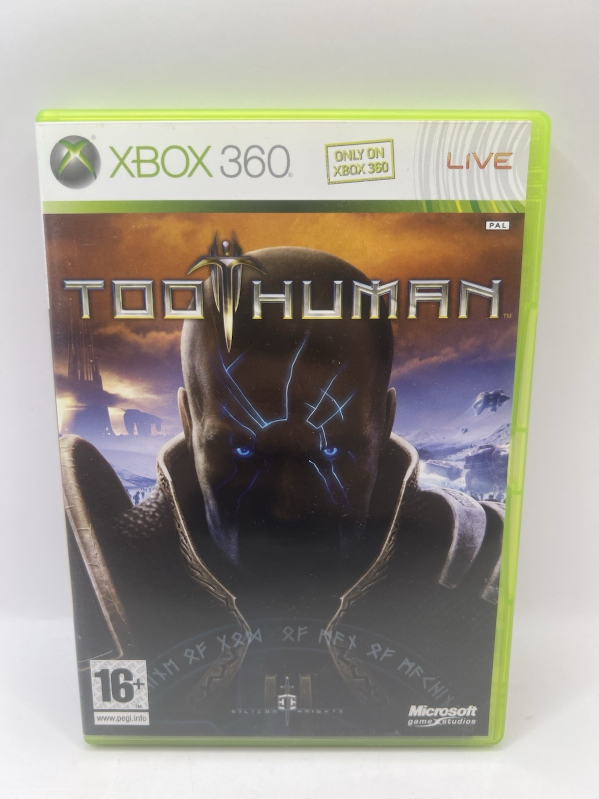 Too Human Microsoft Xbox 360 PEGI 16+ PAL VGC