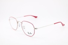 NEW RAY-BAN JUNIOR JR RB 9541V 4062 PINK SILVER AUTHENTIC EYEGLASSES 44-19