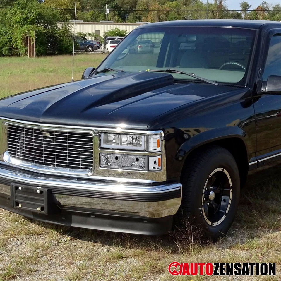 Fit 1994-1998 GMC C/K Sierra Yukon Corner Lights Signal Lamps Left+Right 94-98 Foto 3 de 4