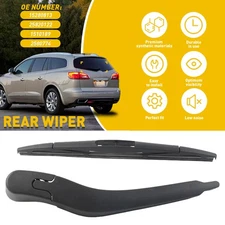 Rear Wiper Blade & Arm Set For Buick Enclave 2008-2017 Windshield Black Car USA