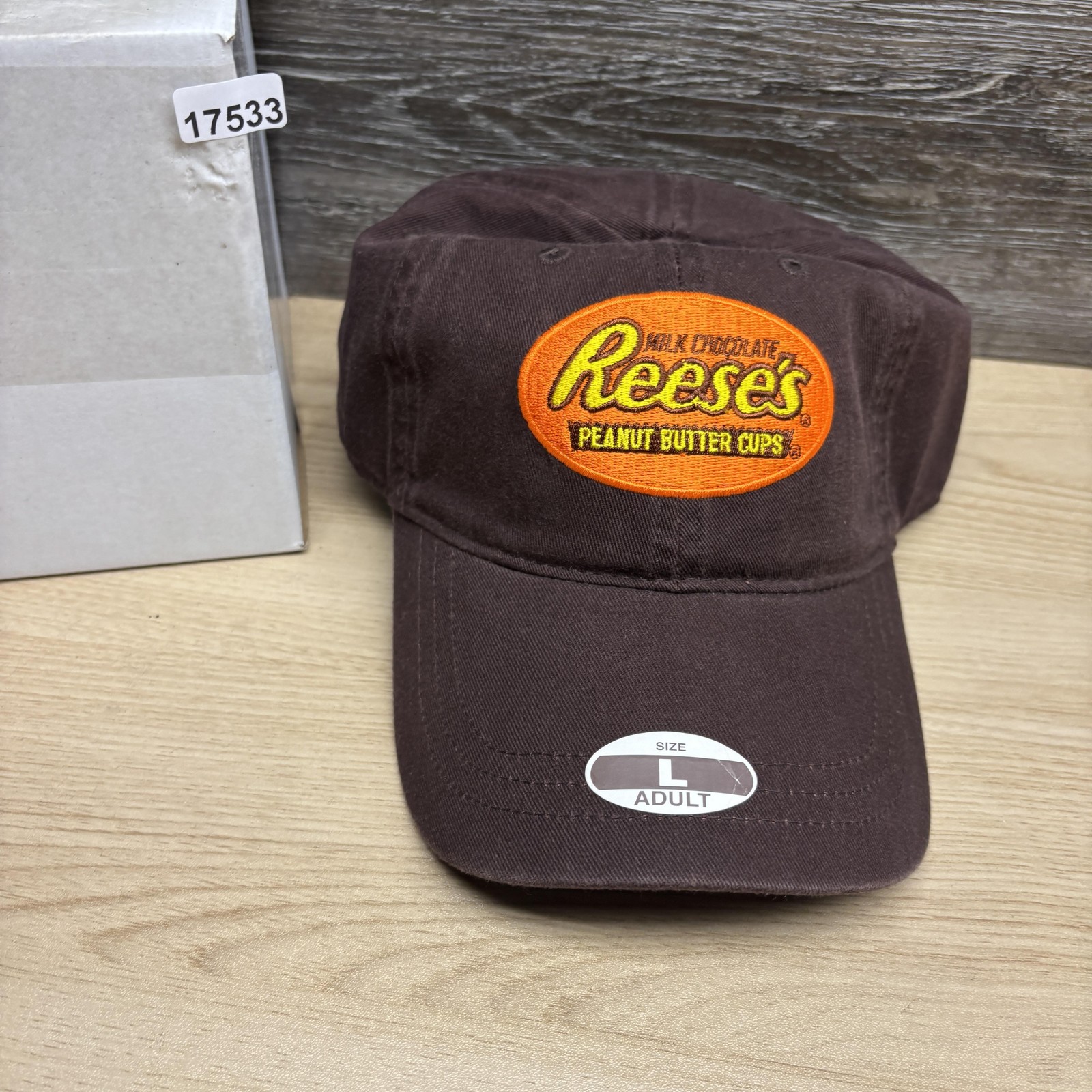 Reeses Hat Cap Baseball Strap Back Brown Embroide… - image 9