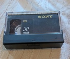 Sony 30 VHS-C Camcorder Compact Video Cassette Tape. New