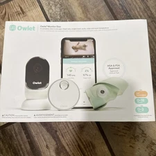 Owlet Monitor Duo Smart Sock Plus HD Video Camera