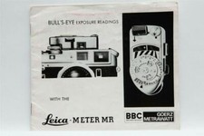 Bull's-Eye Exposure Readings with the Leica Meter MR Manual #P-1044A
