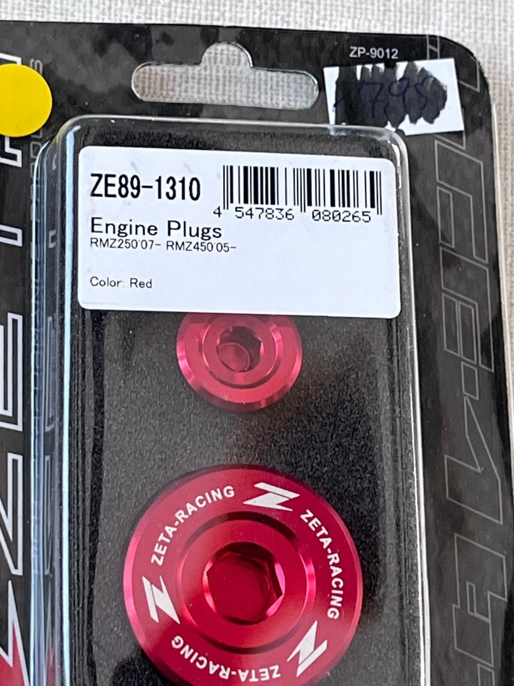 Tornillos de motor Zeta apertura de inspección ZE89-1310 para Suzuki RMZ RM-Z 250 450 Foto 3 de 4
