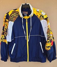 Vintage 80's R.E SPORT Womens Windbreaker Nylon Jacket Size XL