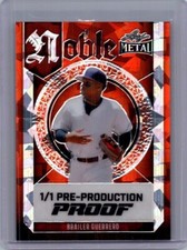 Brailer Guerrero 2024 Leaf Baseball 1/1 Pre Production Proof