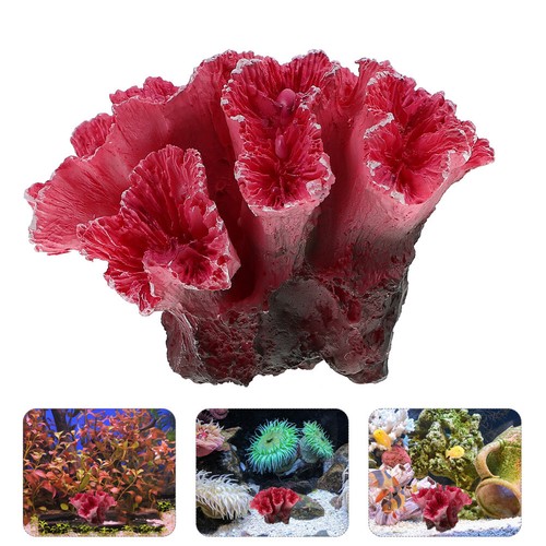 fish tank decor coral reef decorations for party Decorative Mountain Stone Fish - Picture 1 of 10