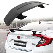 46"GT Style Carbon Look Car Trunk Lid Spoiler Wing For Honda Civic 2000-2022