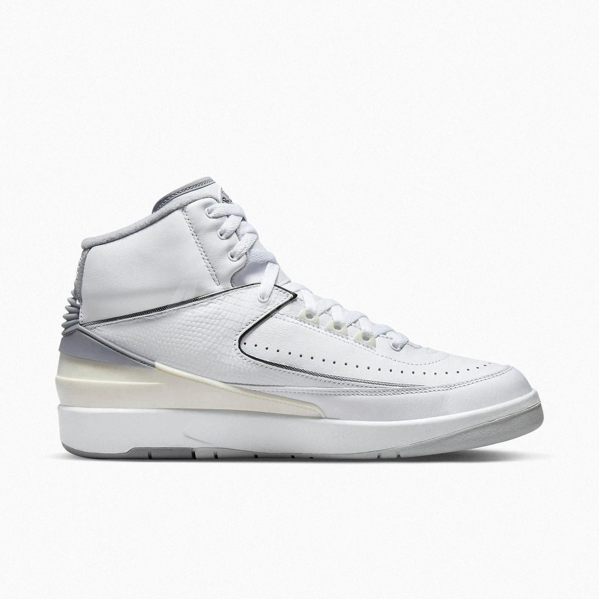 Nike Air Jordan 2 Retro AJ2 Cement Grey Men LifeStyle Casual Shoes DR8884-100
