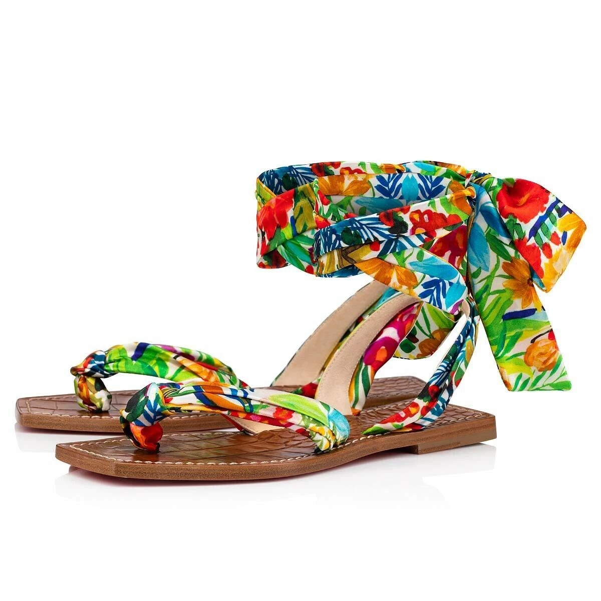 Christian louboutin multicolor sandals sale