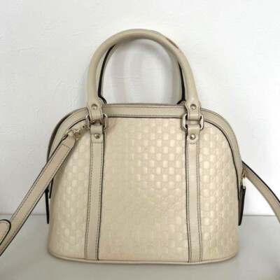 Auth Gucci Micro Sima Gucci Shima 2way Handbag Shoulder Bag Off 