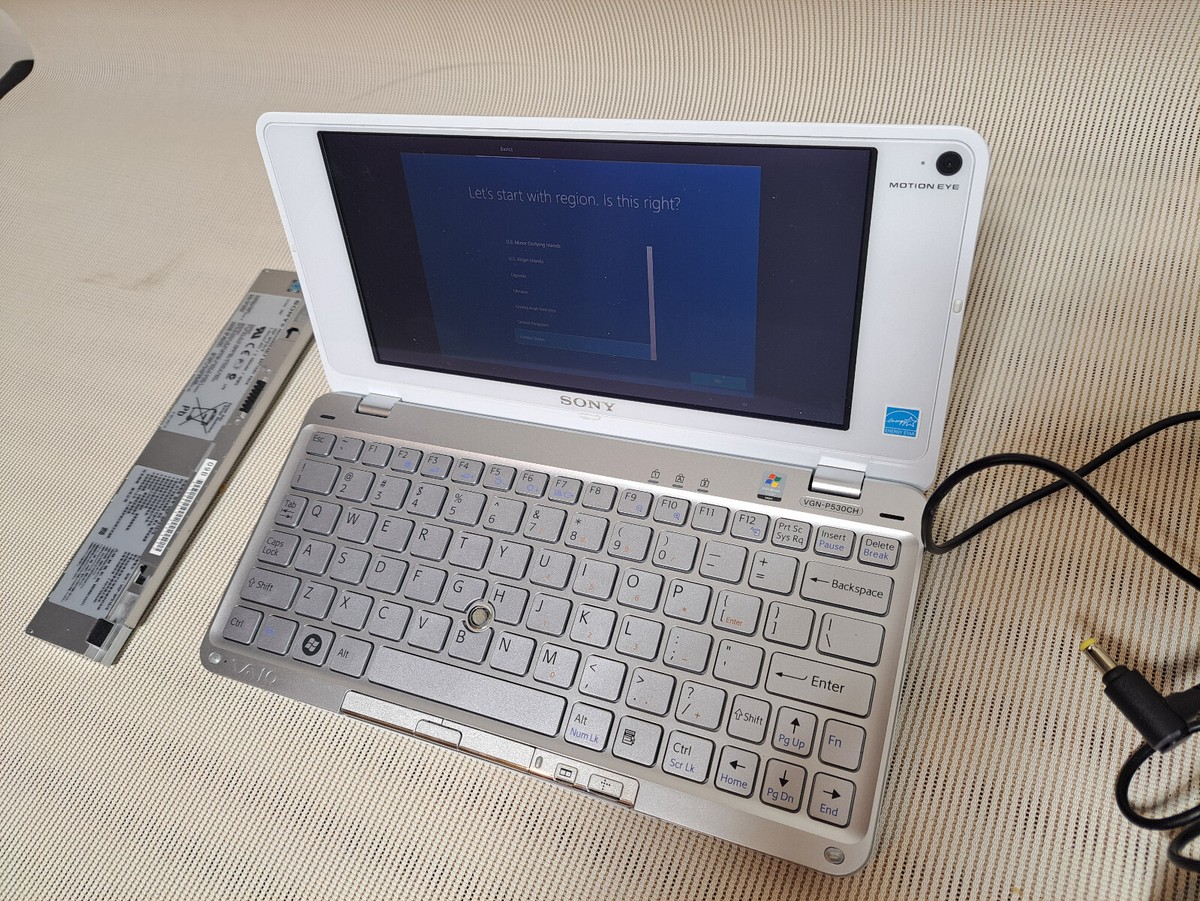 Sony VAIO VGN P530CH P530H Lifestyle PC Computer Laptop