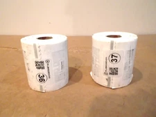 Lot of 2 Avery Dennison RFID Labels 2.5”x1.75” Rolls of 250 .75" Core