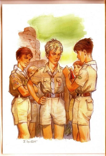 POSTCARD PIERRE JOUBERT - Prince Eric I - Ed. Amis du Signe de Piste