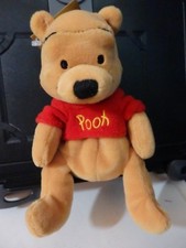Especially for The Disney Store New Pooh 8-9" bean bag plush figure-New-w/Tags