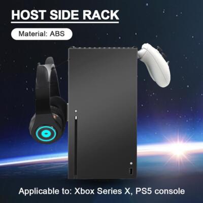 For PS5 Game Console Headset Hanger Mount Holder Headphone Hook Rack (1pc) DE