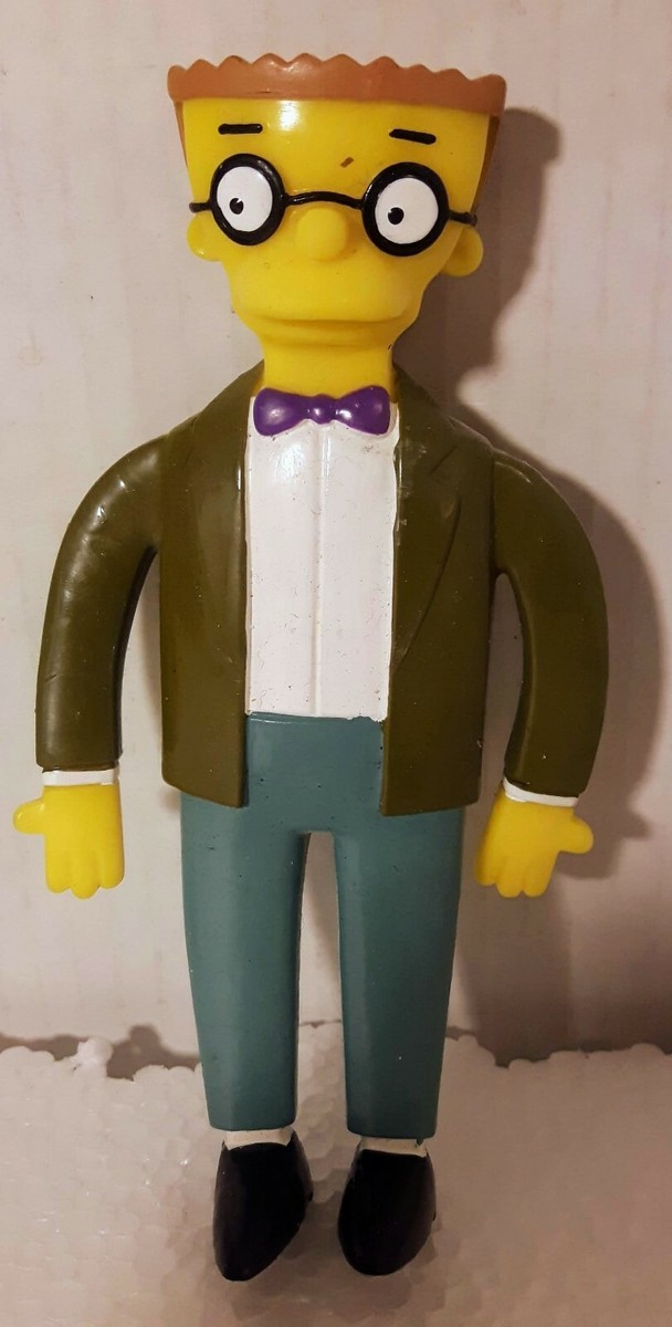 MR.BURNS & SMITHERS - The Simpsons 2002 NJ Croce Bendies Bendable