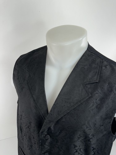 SCULLY - PAISLEY Western Mens L Vest - MINT - Picture 4 of 7